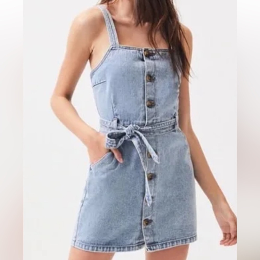 PacSun‎ Blue Denim Dress vintage y2k